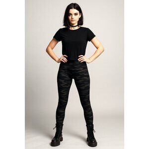 Monelle Camo Print Leggings – Stretch High Rise One Size S/M